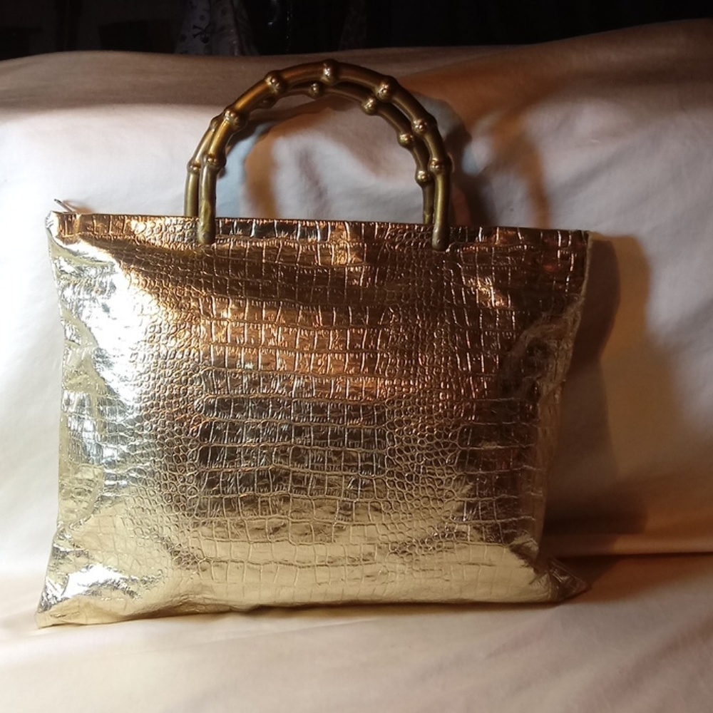 Beautiful Gold Bag.